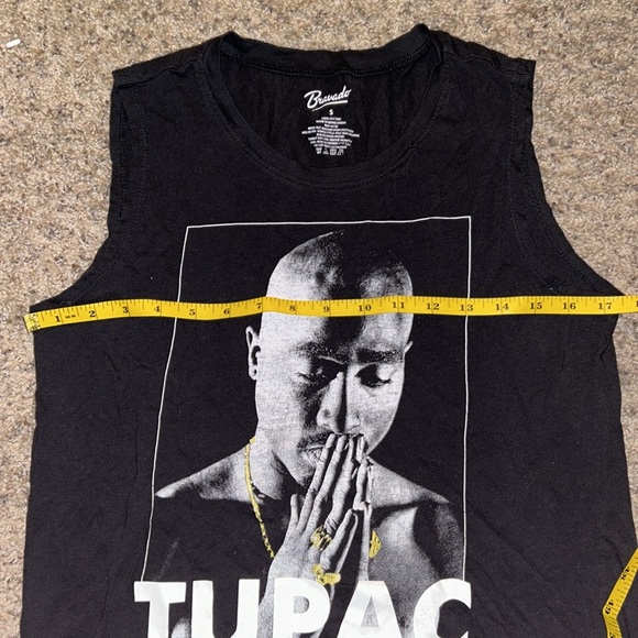 Tupac tank top, size small - Picture 3 of 3
